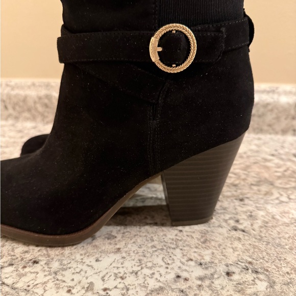 Dr. Scholl's Black Heeled Boots - Picture 4 of 4